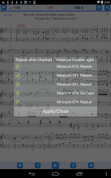 Practice Player LE Demo 2.5.10 Screenshot