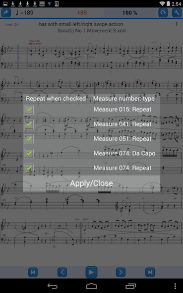 Practice Player Live Midi 3.93 Screenshot