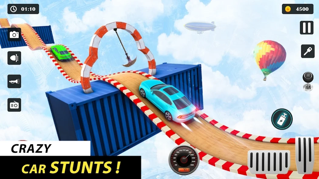 Crazy Car Stunts : Car Games 2.0 Screenshot