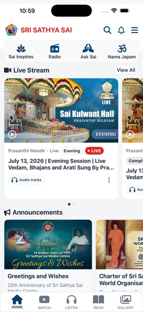 Prasanthi Connect 3.3.0 Screenshot