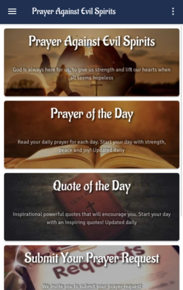 Prayer Against Evil Spirits 01.01.11 Screenshot