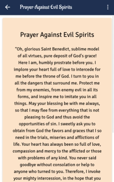 Prayer Against Evil Spirits 01.01.11 Screenshot