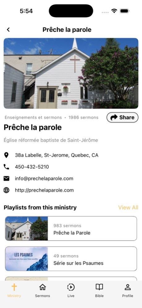 Preche Mobile 3.5.3 Screenshot