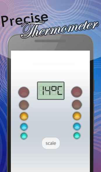 Precise thermometer 991.0 Screenshot
