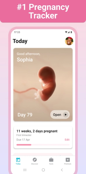 Pregnancy + | Tracker App 7.8.1 Screenshot