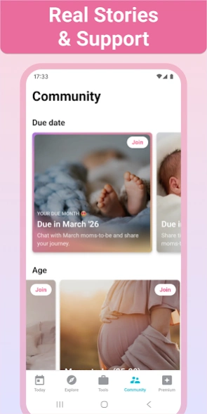 Pregnancy + | Tracker App 7.8.1 Screenshot