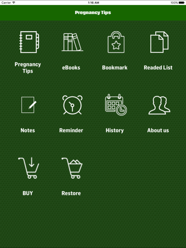 Pregnancy Tips 1.0 Screenshot