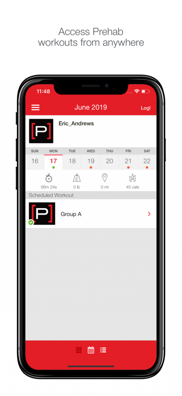 Prehab Programs 4.18.3 Screenshot