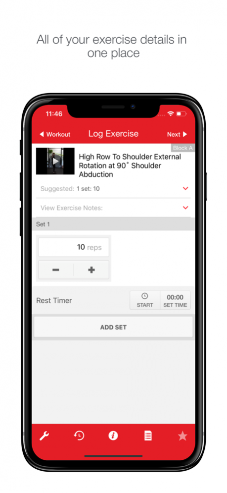 Prehab Programs 4.18.3 Screenshot