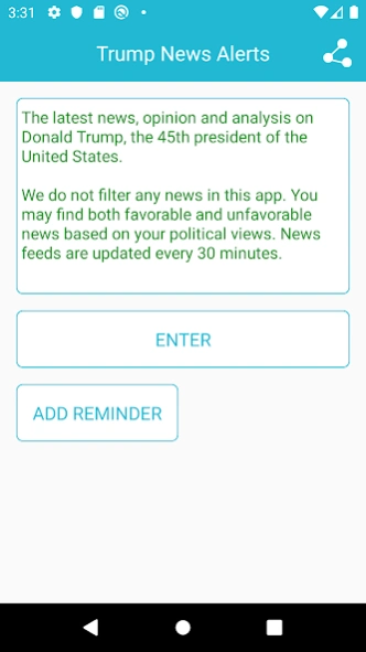Trump Alerts- Daily updates  Screenshot