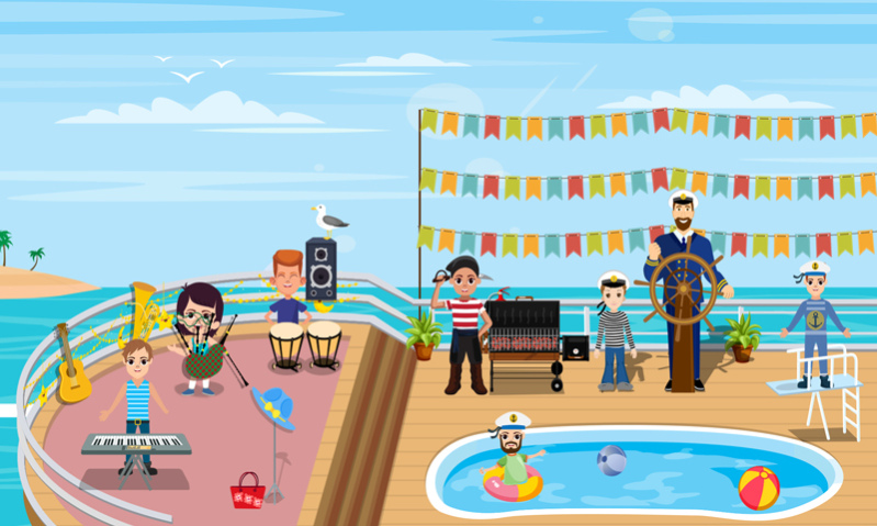 Pretend Play Cruise Ship 1.0.2 Screenshot