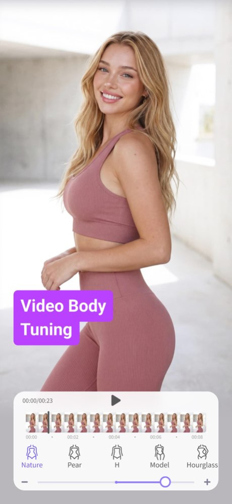 PrettyUp - Body Editor Video 10.6.10 Screenshot
