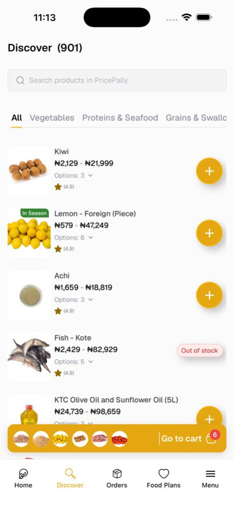 PricePally: Fresh Food&Grocery 5.7.8 Screenshot