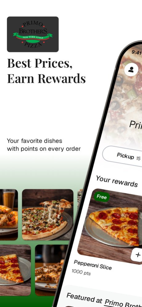 Primo Brothers Pizza - Online 49.5.0 Screenshot