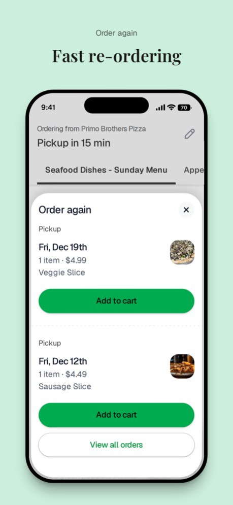 Primo Brothers Pizza - Online 49.5.0 Screenshot