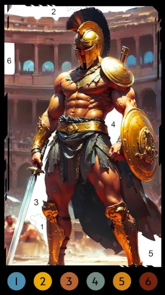 Alpha Color: Men coloring book 1.114.217 Screenshot