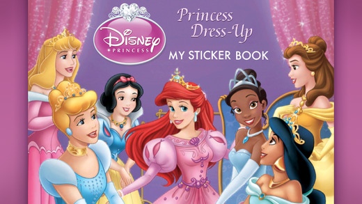 Princess Dress-Up: My Sticker Book 2.10 Screenshot