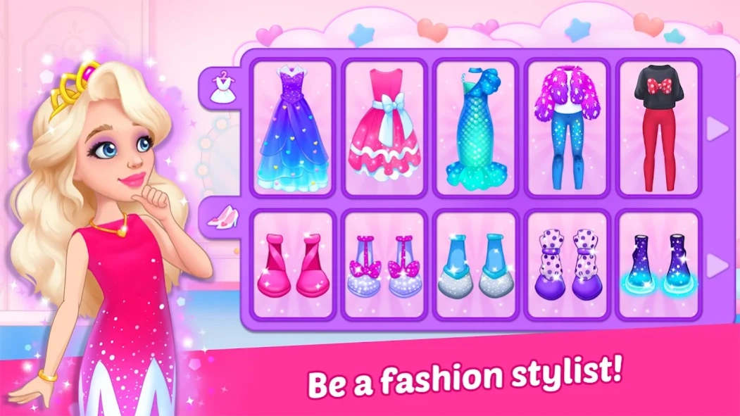 Princess girl paper House game 5.2.4 Screenshot