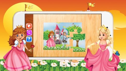 Princess Pony Jigsaw Puzzle for Toddlers and Girl  Screenshot