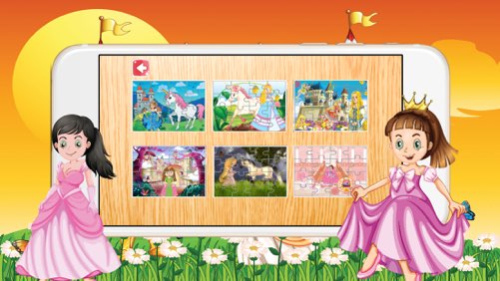 Princess Pony Jigsaw Puzzle for Toddlers and Girl  Screenshot