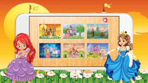 Princess Pony Jigsaw Puzzle for Toddlers and Girl  Screenshot