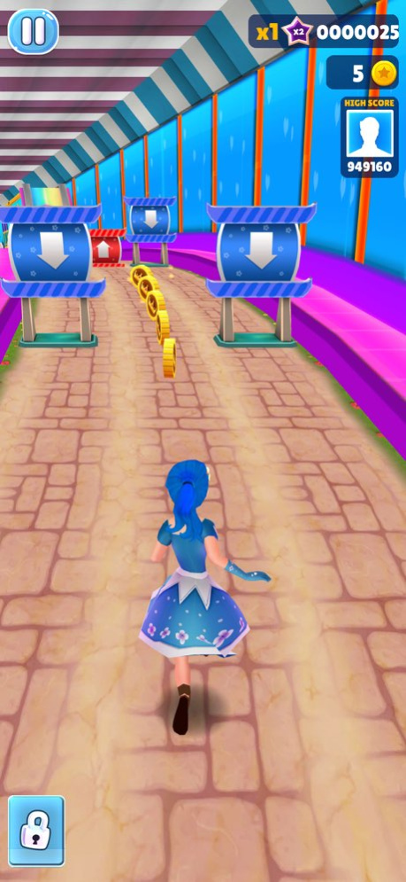 Princess Run 3D -Subway Runner 1.4 Screenshot