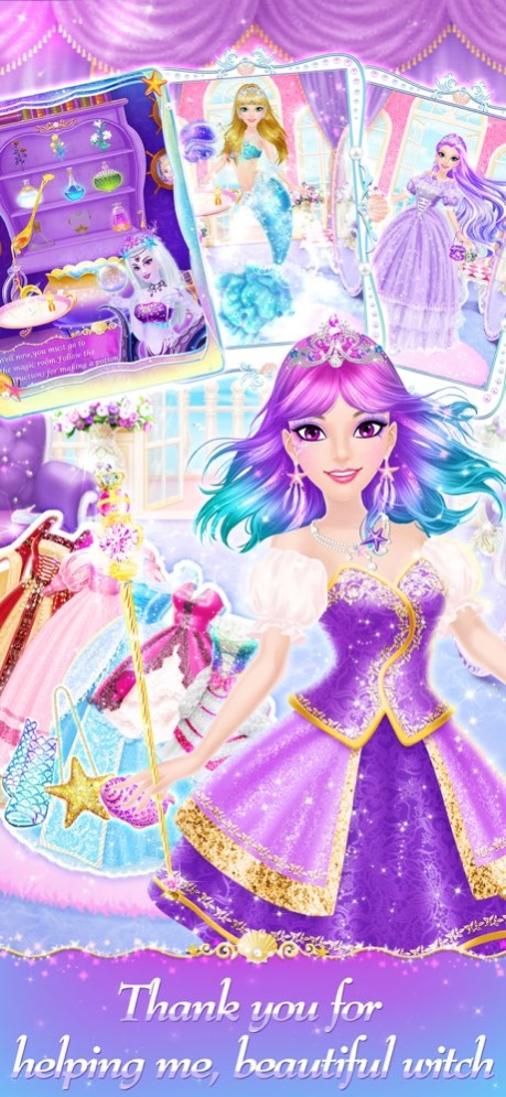 Princess Salon: Mermaid Doris 1.3.1 Screenshot