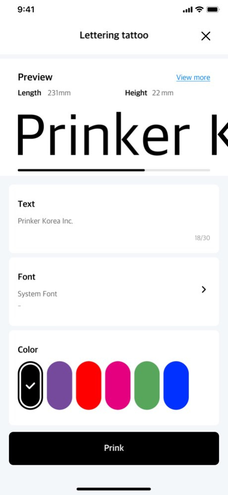Prinker 3.1.40 Screenshot