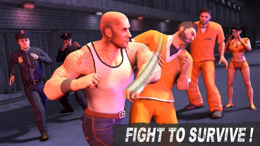 US Jail Escape Fighting Game 3.0 Screenshot