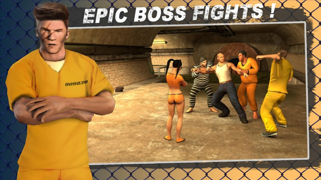 US Jail Escape Fighting Game 3.0 Screenshot