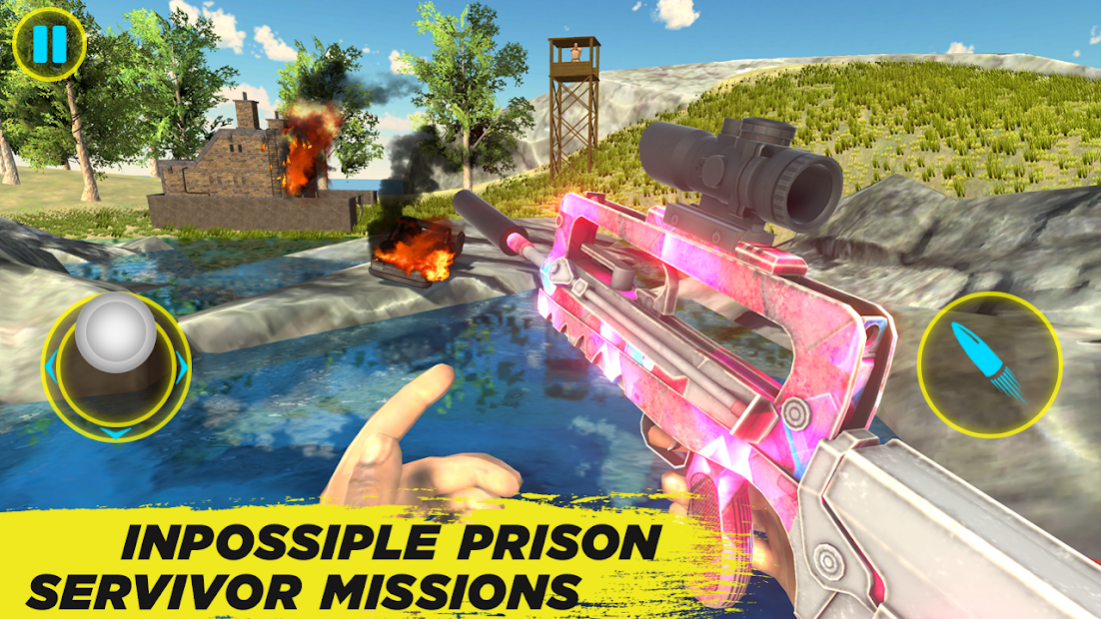 Prisoner Shooting Survival Battleground 3 Screenshot