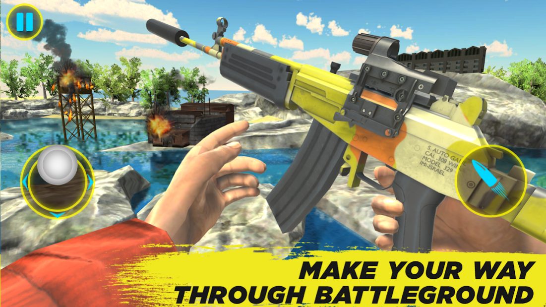 Prisoner Shooting Survival Battleground 3 Screenshot