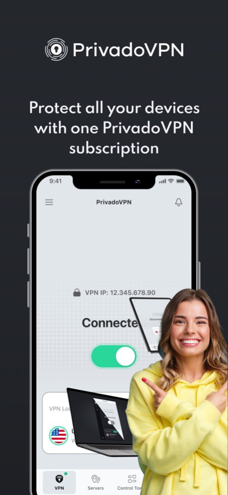 PrivadoVPN Fast VPN and Proxy 4.0.1 Screenshot