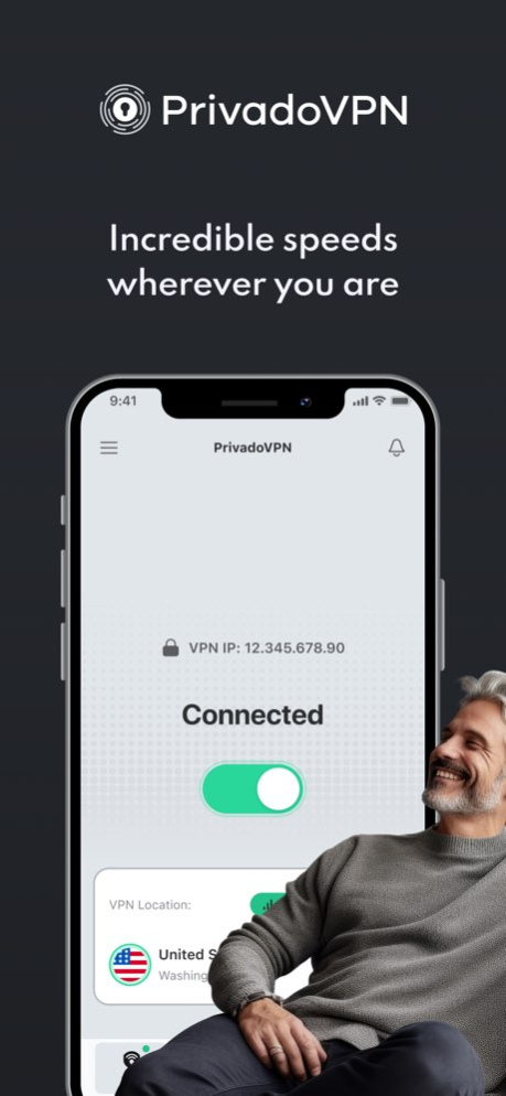 PrivadoVPN Fast VPN and Proxy 4.0.1 Screenshot