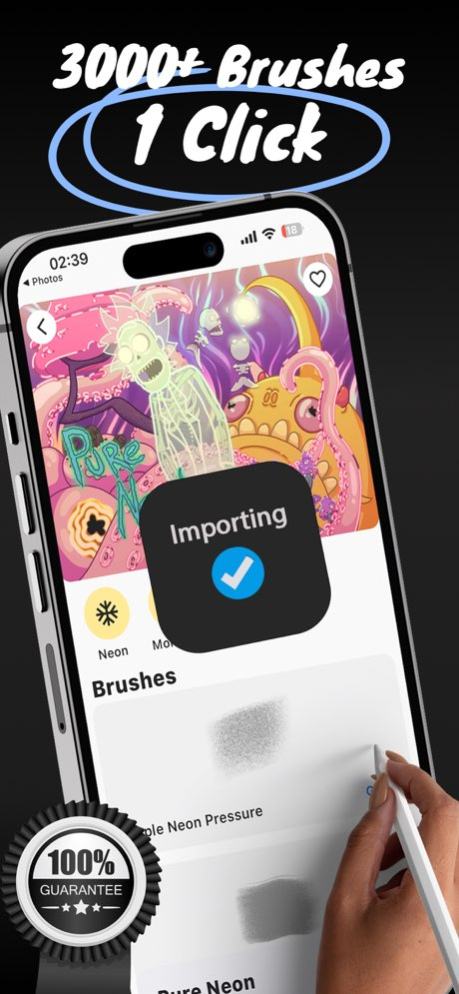 Brushes for Procreate Pro Tool 2.4 Screenshot