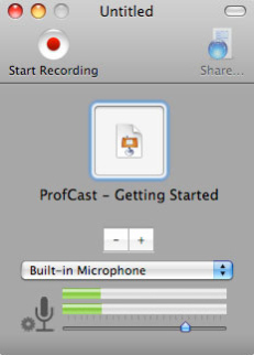ProfCast for Macintosh 2.6.5 Screenshot