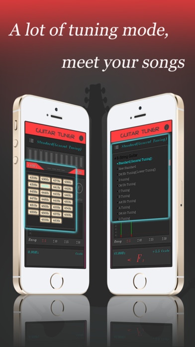 Professional guitar tuner - Royal G tuner 1.0 Screenshot
