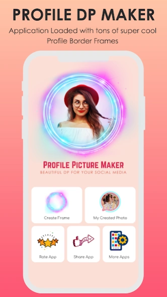 Profile Picture Border Frame 1.9 Screenshot