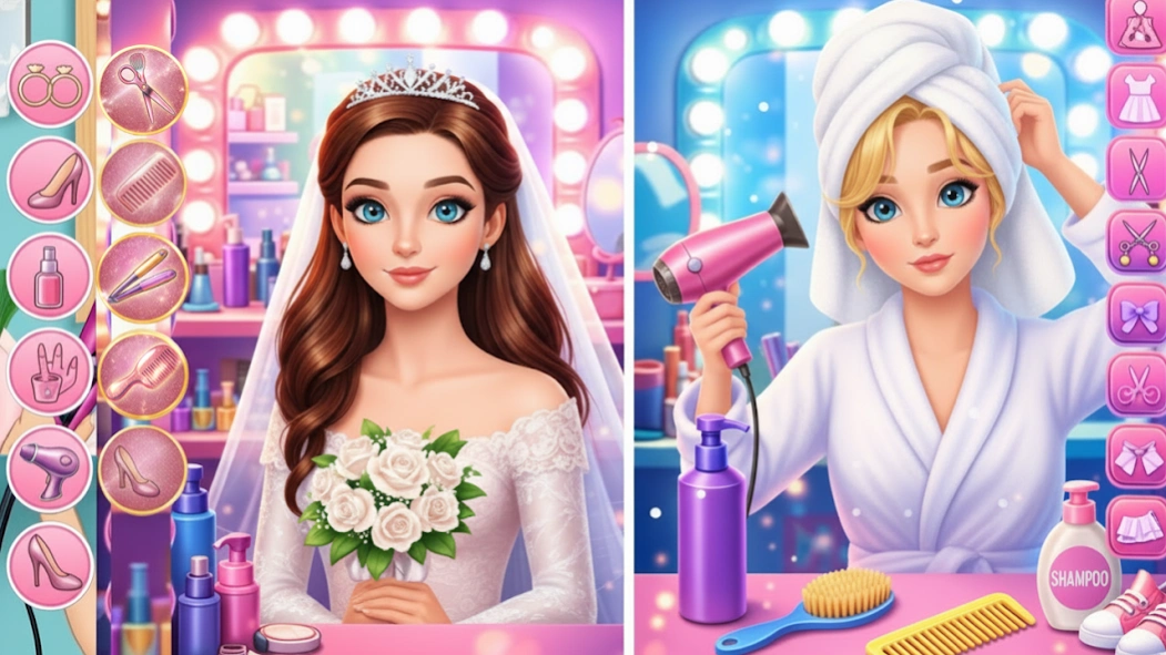 Prom Queen Makeover Salon Game  Screenshot