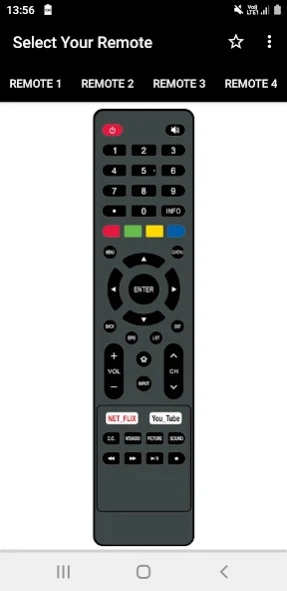 Proscan TV Remote 10.5 Screenshot
