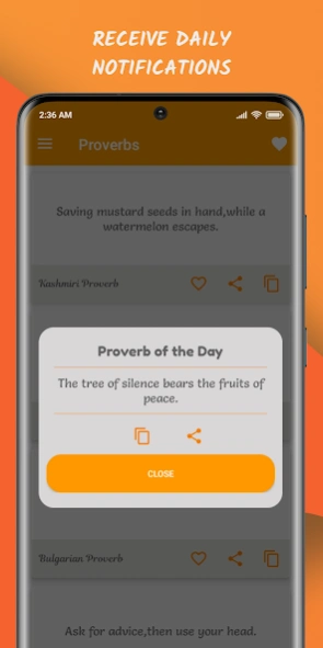 Proverbs and Sayings 1.9 Screenshot