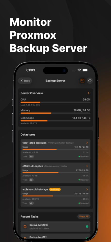 ProxMan 1.6.1 Screenshot