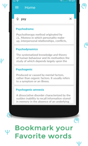 Psychology Dictionary  Screenshot