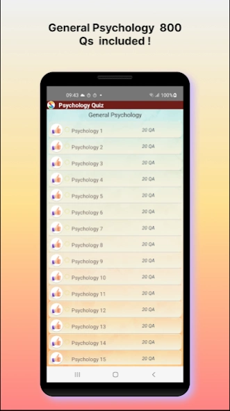 Psychology Quiz 604 Screenshot