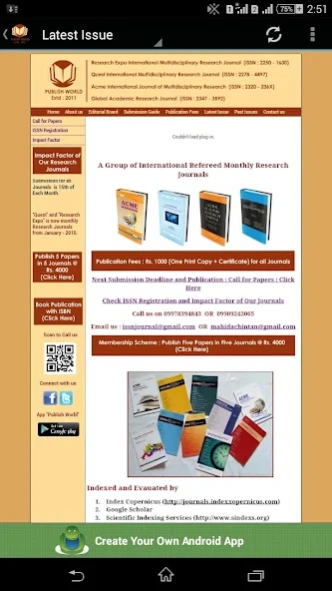 Publish World  Screenshot