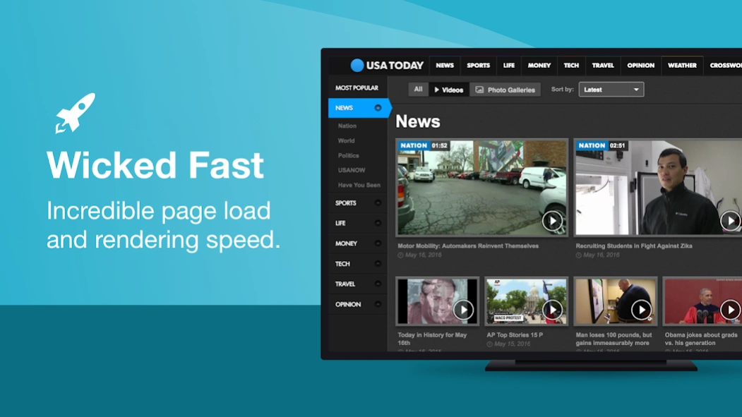 Puffin TV Browser 10.1.1.70327 Screenshot