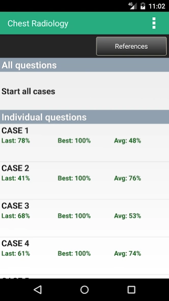 Pulmonary Disease Examination 1.3 Screenshot