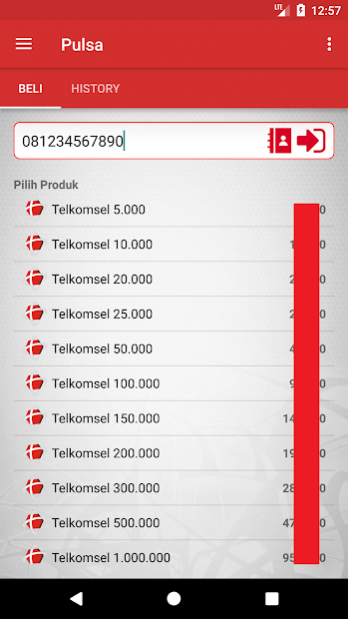 PULSAnu - Pulsa Kamu 4.5.5 Screenshot