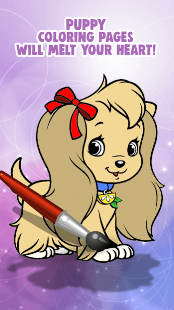 Puppy Dog Coloring Book 1.0 Screenshot
