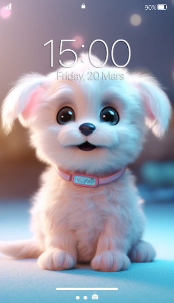Puppy Wallpapers - Cute Dogs 2.0 Screenshot